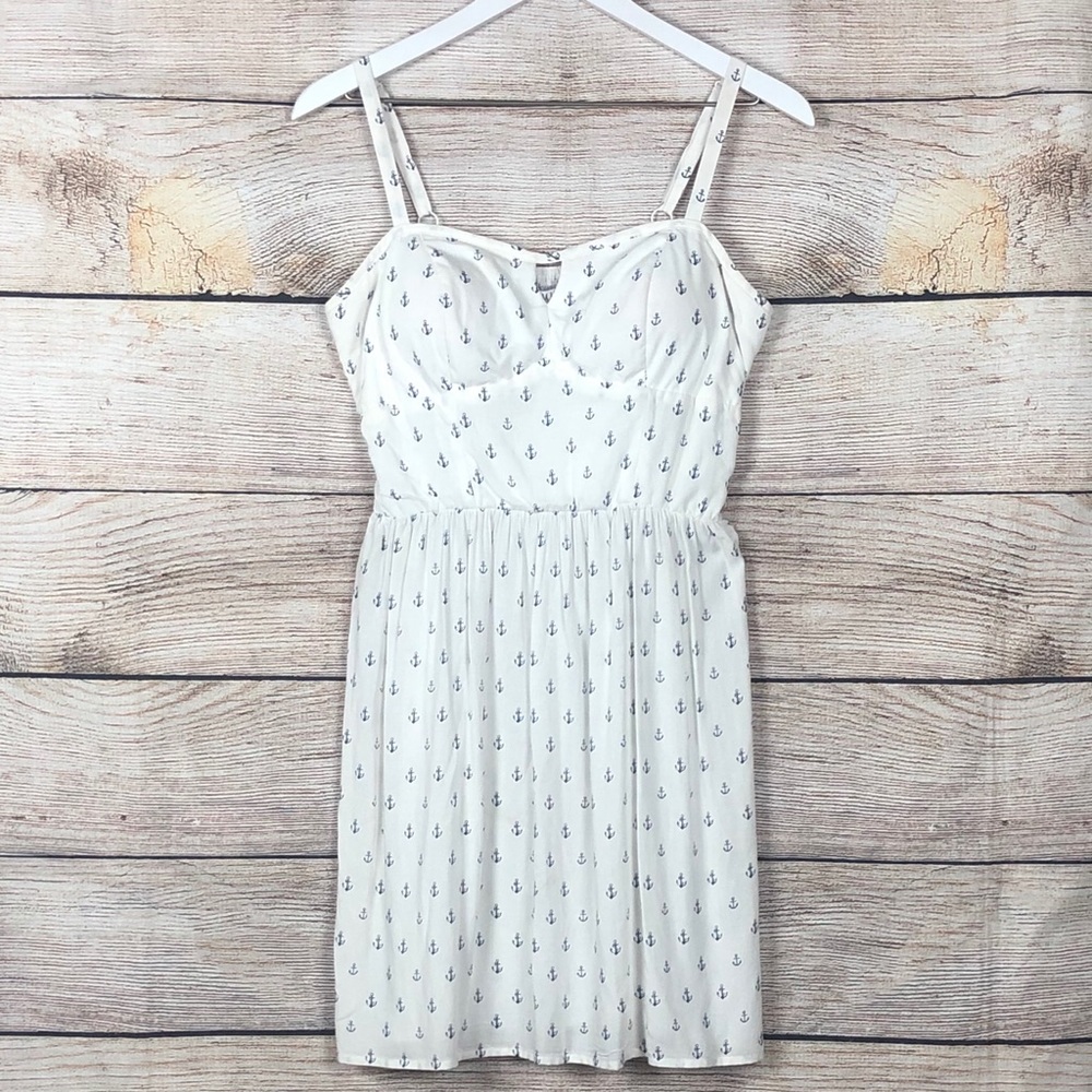 🌵AUW | Anchor Print Dress